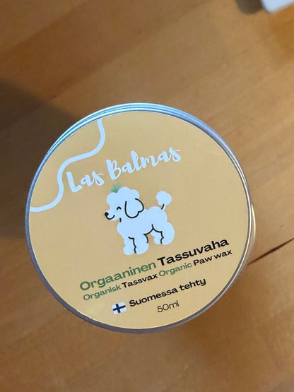 Las Balmas tassuvaha koirille luonnonkosmetiikkaa